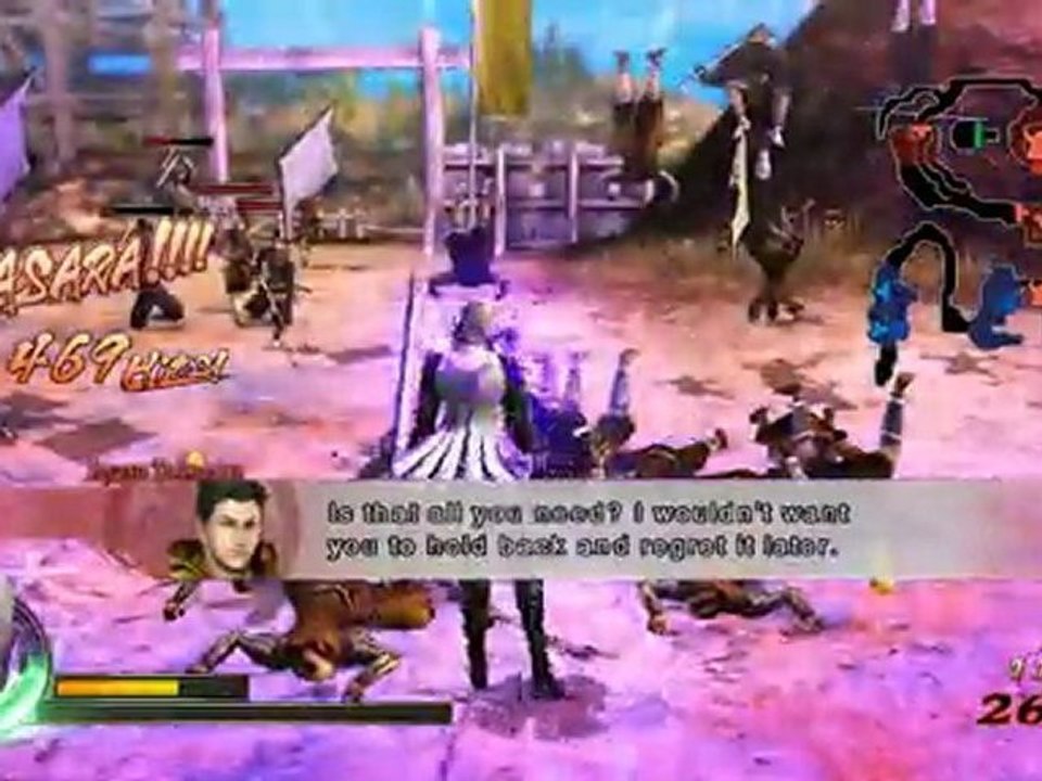 Sengoku Basara: Samurai Heroes | Mitsunari Gameplay