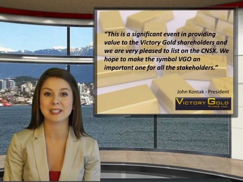 Victory Gold Mines Inc. (CNSX: VGO) News Alert