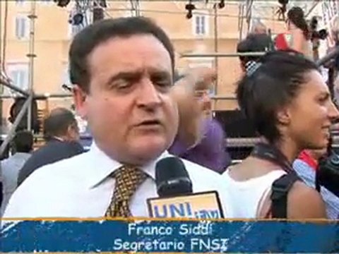 Giornalisti in piazza: no al DDL Alfano