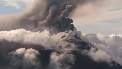 Guatemala - L'eruzione del vulcano Pacaya