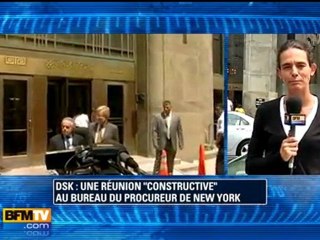 DSK : réunion "constructive" avec le procureur