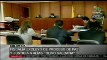 Fiscalía colombiana excluye de proceso de paz a Raúl Agude