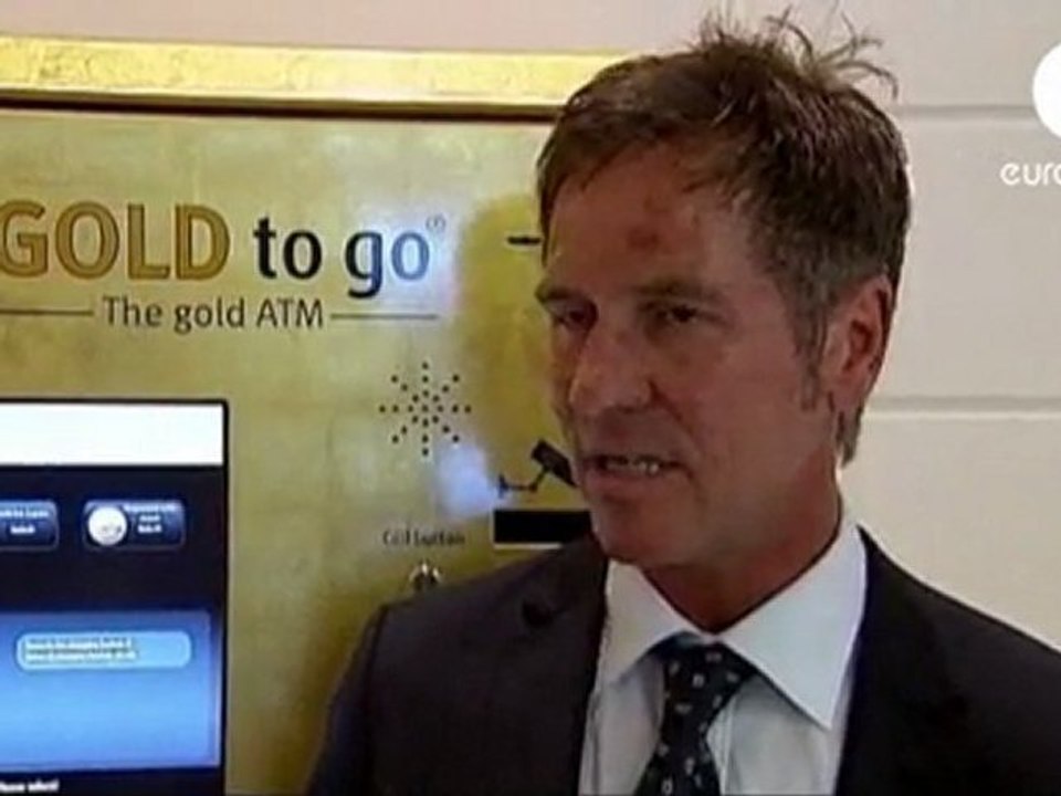 1 er distributeur d'or automatique en Angleterre