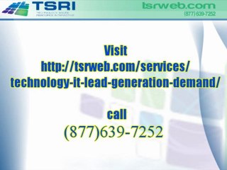 IT Lead Generation Creating Demands