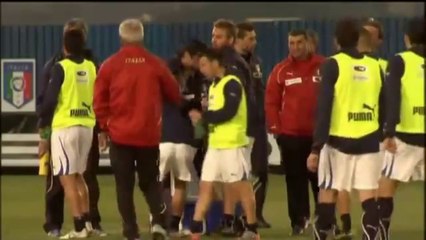 Sudafrica - Allenamenti blindati per la Nazionale Italiana