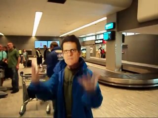 Sudafrica - Tifosi inglesi con la maschera di Capello