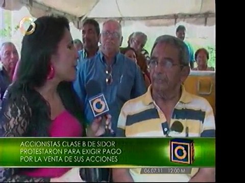 Accionistas de Sidor exigen pago