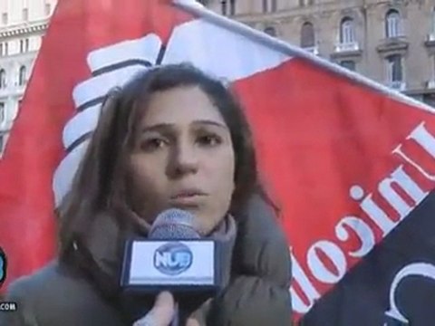Italia dei Valori manifestazione nazionale precari scuola