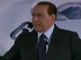 Berlusconi - La Magistratura è un macigno sulla vita del paese