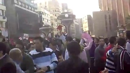 Egitto - Manifestanti per le strade del Cairo