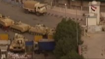 Egitto - Carri armati per le strade cittadine
