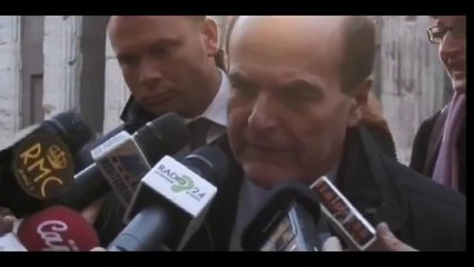 Bersani - Berlusconi è il problema