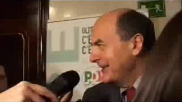 Bersani - Dai territori verrà una parola di cambiamento per il Paese