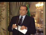 Berlusconi - Libia, l'Italia mette a disposizione le basi