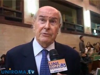 Umberto Veronesi alla Sapienza