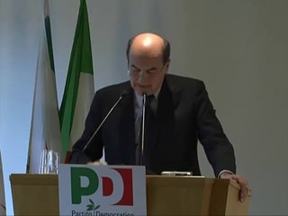 Download Video: Bersani - Un patto di governo e ricostruzione per battere Berlusconi