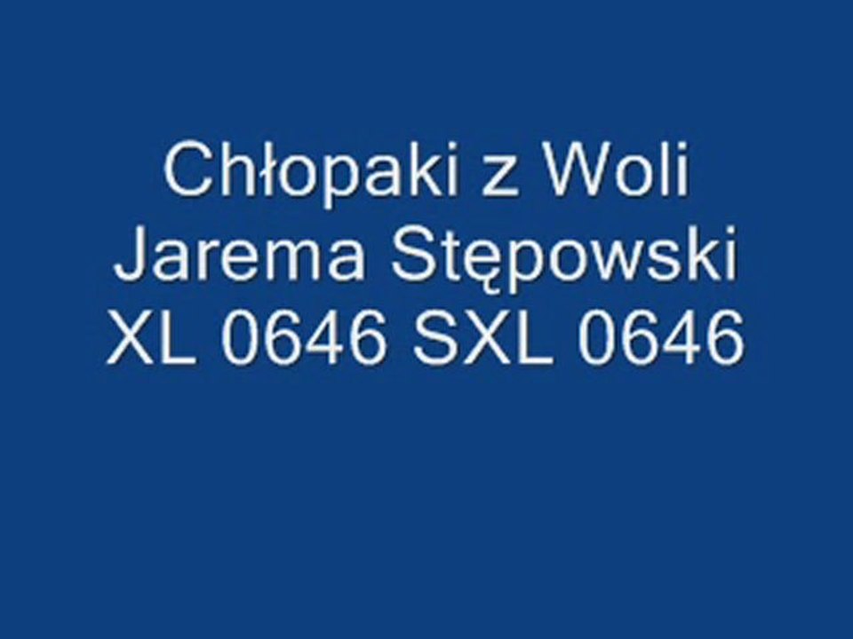 Chłopaki z Woli Jarema Stępowski XL 0646 SXL 0646