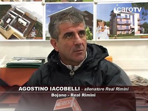 Icaro TV. Verso Bojano-Real Rimini, il pregara di Iacobelli