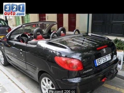 Occasion Peugeot 206 cc paris