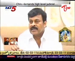 Chiru Demands High Level Judicial For The Incident Of Kakarapalli