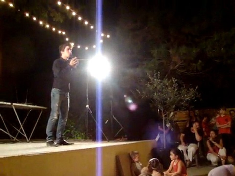 Carruso chanté par Florian Giustiniani