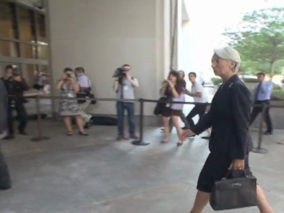 Les premiers pas de Christine Lagarde au FMI