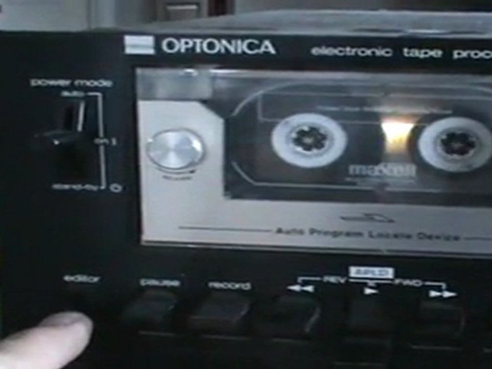 Lecteur Cassette Sharp Optonica