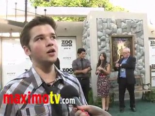 Nathan Kress Interview at ZOOKEEPER World Premiere