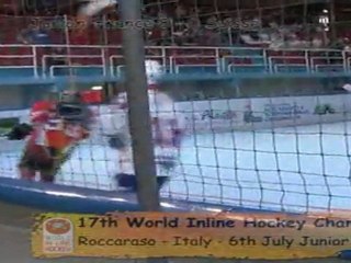 Roccaraso 2011 - Day 4 - Junior and Women World in Line Hockey Championships (2011 july 6th).
