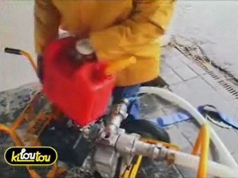 Comment faire remonter de l'eau chargées à la surface ?