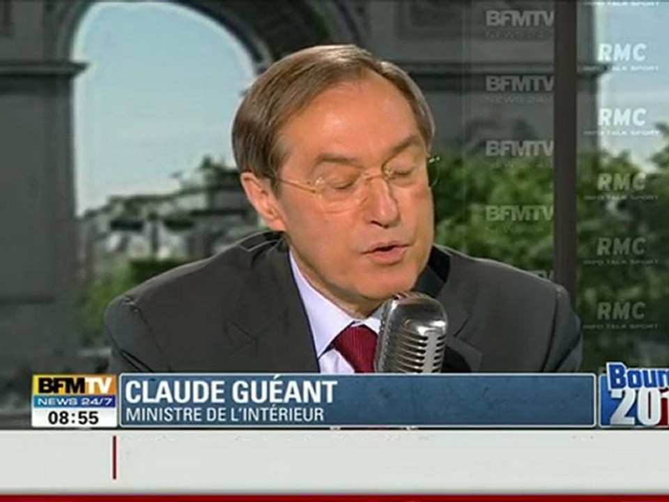 Guéant: Le rapport de la Cour des comptes "me met en colère"