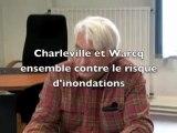 Charleville et Warcq unis contre les inondations