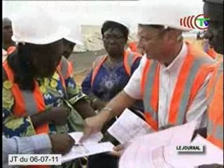 Une délégation du Groupe Bolloré chez le ministre des transports