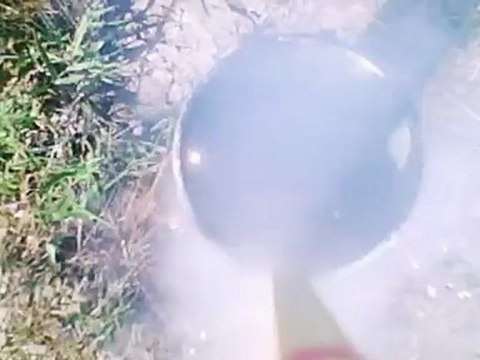 Wide Angle Camera Mounted on Firework POV