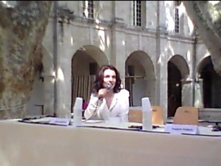 Juliette Binoche au Festival d'Avignon 2011