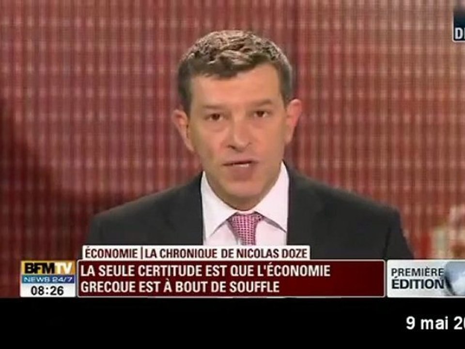 Nicolas Doze - 09/05/2011- La réunion autours de la Grèce a bien eu lieu