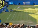 Rafael Nadal vs Jo-Wilfried Tsonga QF QUEENS 2011 [Hot Shots by Courtyman]