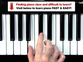How to Play B Minor Scale On Piano - Basic Beginners ...