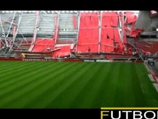 Twente Stadium Collapses