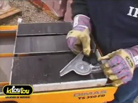 Comment scier les carreaux de gravillons lavés, les granits, les marbres et les matériaux de maçonnerie avec une scie à matériaux sur table ?