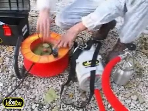 Comment utiliser un compresseur pour pistolet de projection ?