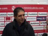 Icaro Sport. AC Rimini-Olympia Agnonese 7-0, il dopogara di D'Angelo, Amati e Bravo
