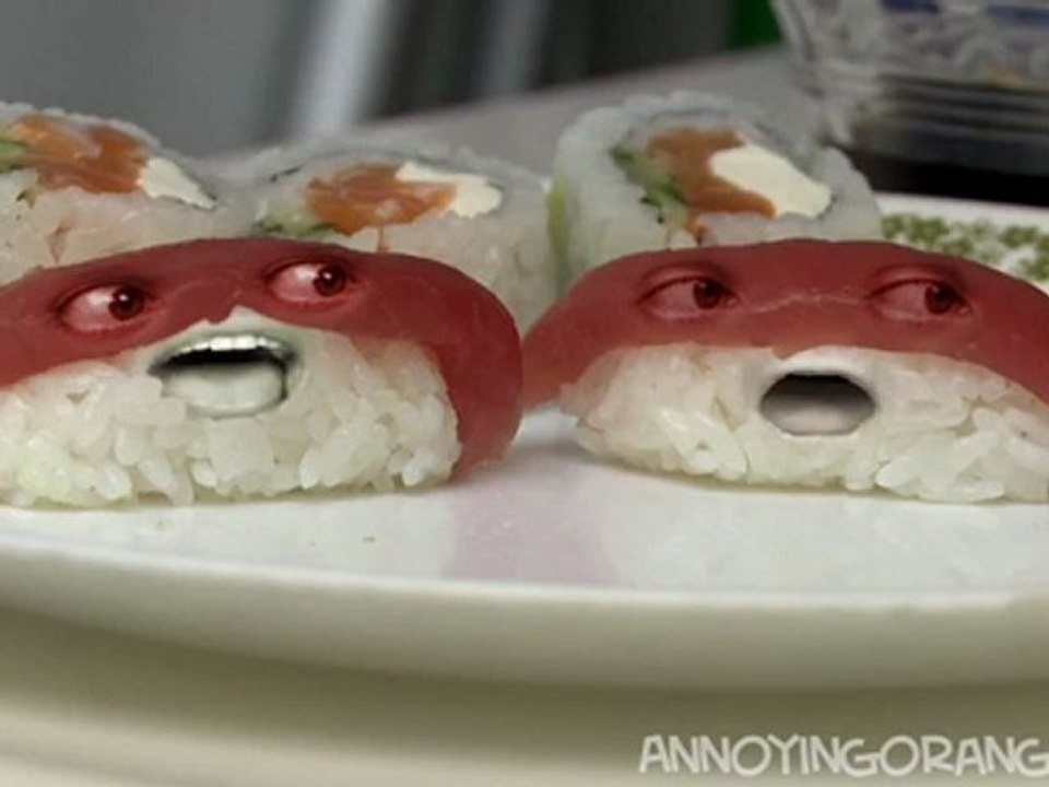 Annoying Orange - Wasssabi