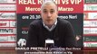 Icaro Sport. Danilo Pretelli presenta Real Rimini vs VIP del 23 marzo