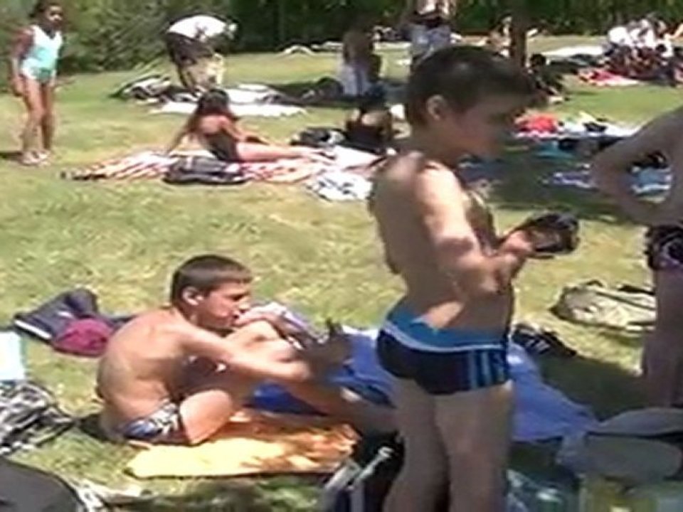 2eme jour de stage de juillet les cascades de trevoux ain sud foot