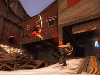 Heavy Vs. Demoman (TF2 Replay Test)