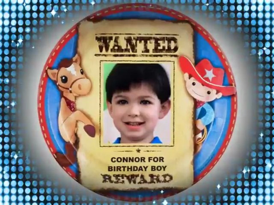 Cowboy First Birthday Party Supplies and Decorations