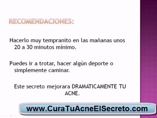 Remedios Contra el Acne GRATIS