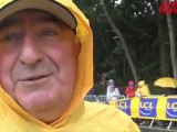 Dans la roue du Tour 2011. La pluie à Mûr de Bretagne