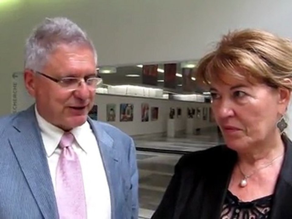 Interview de Gilles Catoire et Bernadette Madeuf, présidente de Paris X-Nanterre